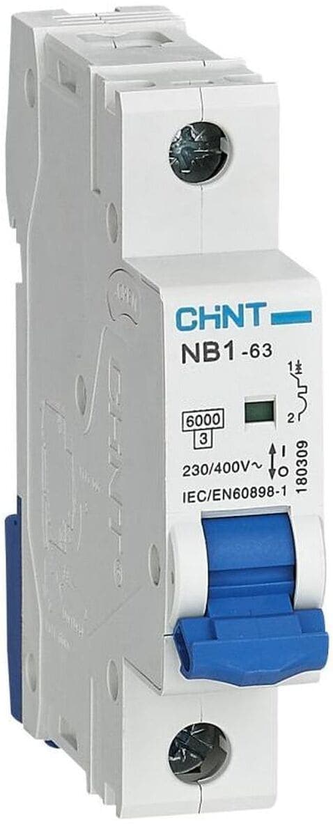 Автоматический выключатель Chint NB1-63 1P 16А B