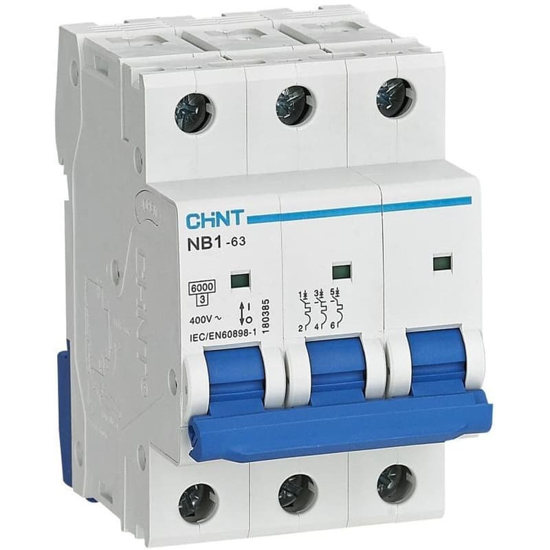 Автоматический выключатель Chint NB1-63 3P 16А C