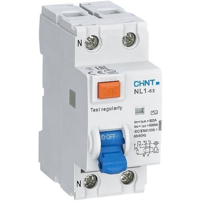 Устройство защитного отключения Chint NL1-63 2P 25А 200212
