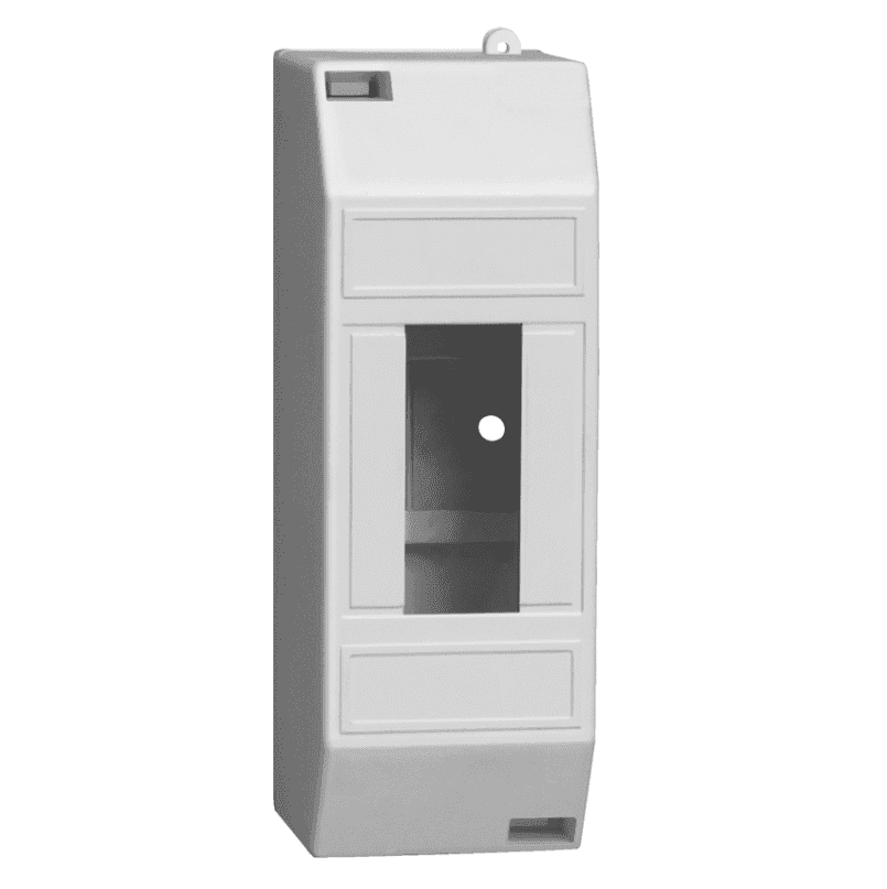 Корпус пластиковый IEK KREPTA 3 MKP31-N-02-30-252, КМПн 1/2, на 2 модуля, навесной, белый, IP20