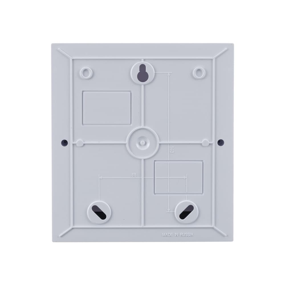 Бокс пластиковый навесной Systeme (Schneider) Electric City9 Box EZ9E108S2SRU на 8 модулей - вид сзади