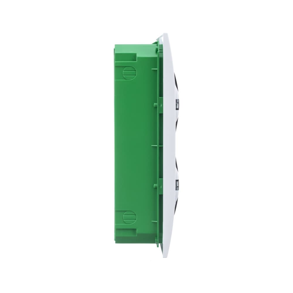 Бокс пластиковый встраиваемый Systeme (Schneider) Electric City9 Box EZ9E212S2FRU на 2х12 модулей - вид сбоку