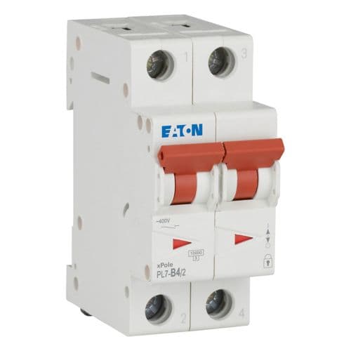Автоматический выключатель Eaton PL7-B4/2, фото 4