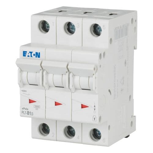 Автоматический выключатель Eaton PL7-B1/3, фото 2