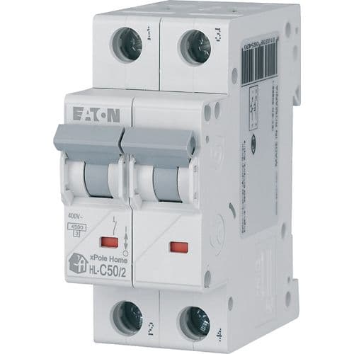 Автоматический выключатель Eaton HL-C50/2, фото 2