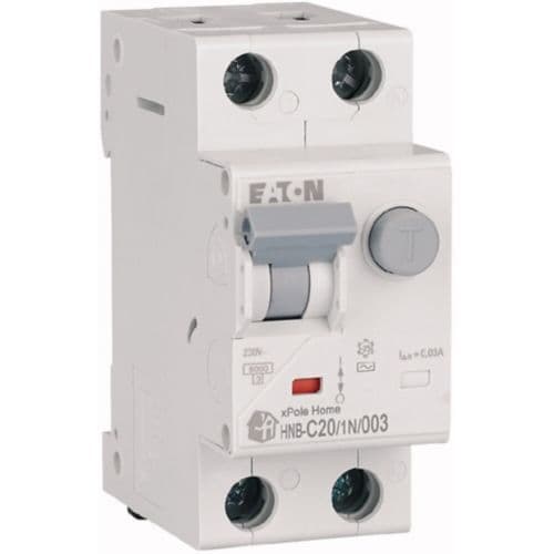 Дифференциальный автоматический выключатель Eaton HNB-C20/1N/003