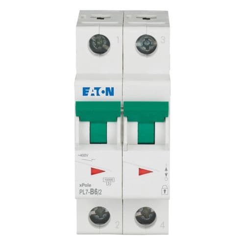 Автоматический выключатель Eaton PL7-B6/2, фото 3