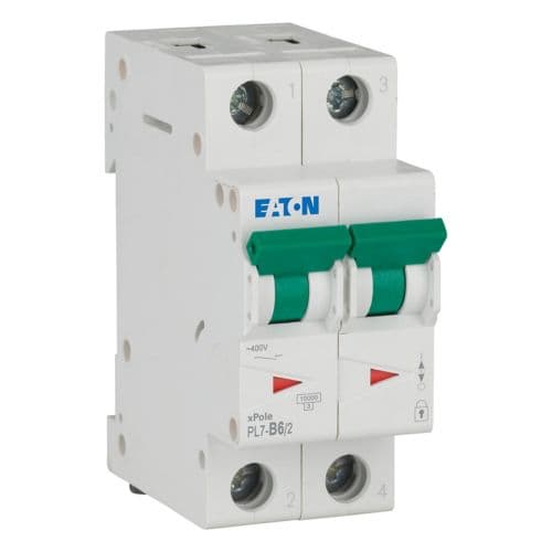 Автоматический выключатель Eaton PL7-B6/2, фото 4