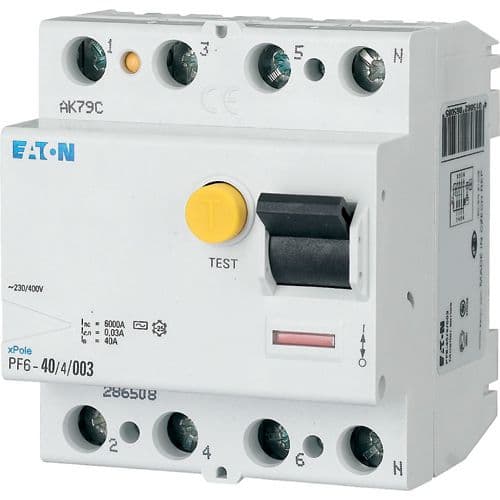 Устройство защитного отключения Eaton PF6-63/4/003