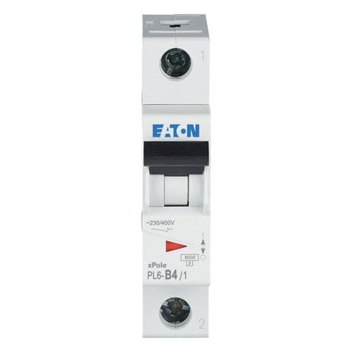 Автоматический выключатель Eaton PL6-B4/1, фото 3