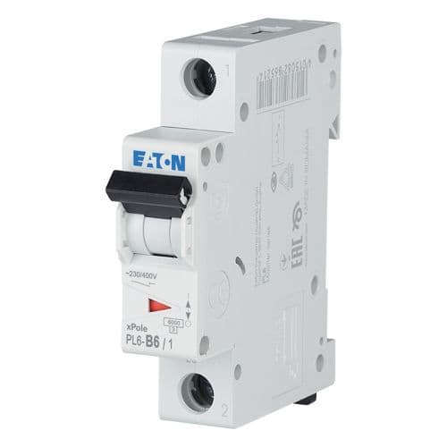 Автоматический выключатель Eaton PL6-B6/1