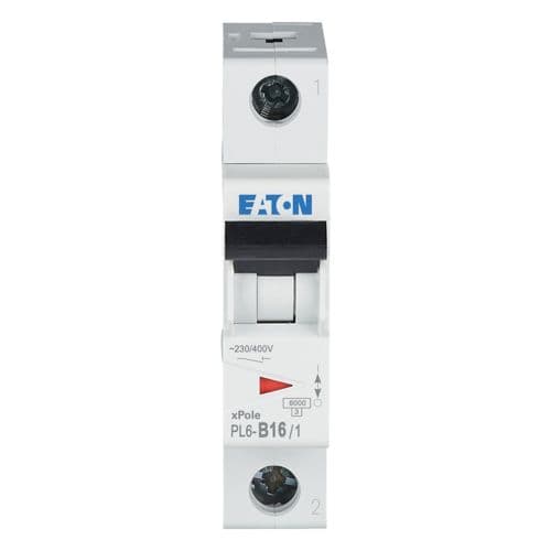 Автоматический выключатель Eaton PL6-B16/1, фото 3
