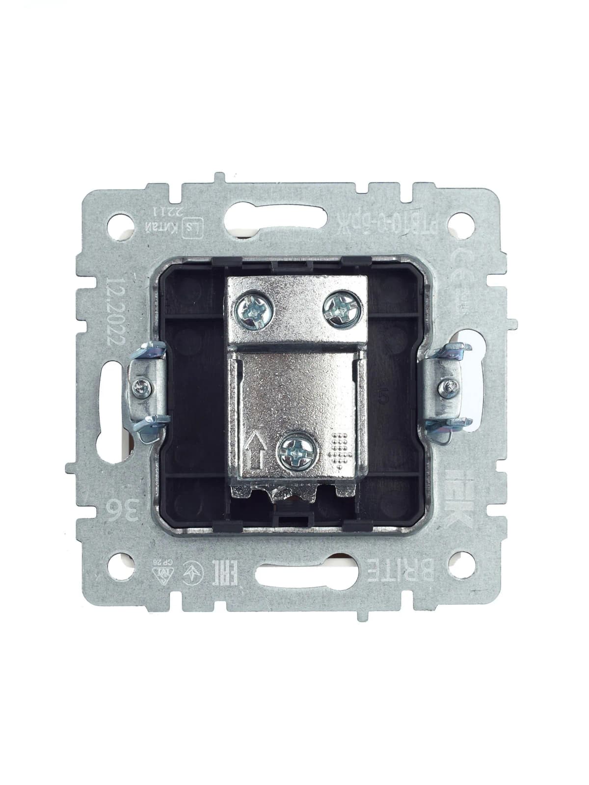 Розетка TV IEK BRITE BR-A10-P-K36 (жемчужный), фото 4