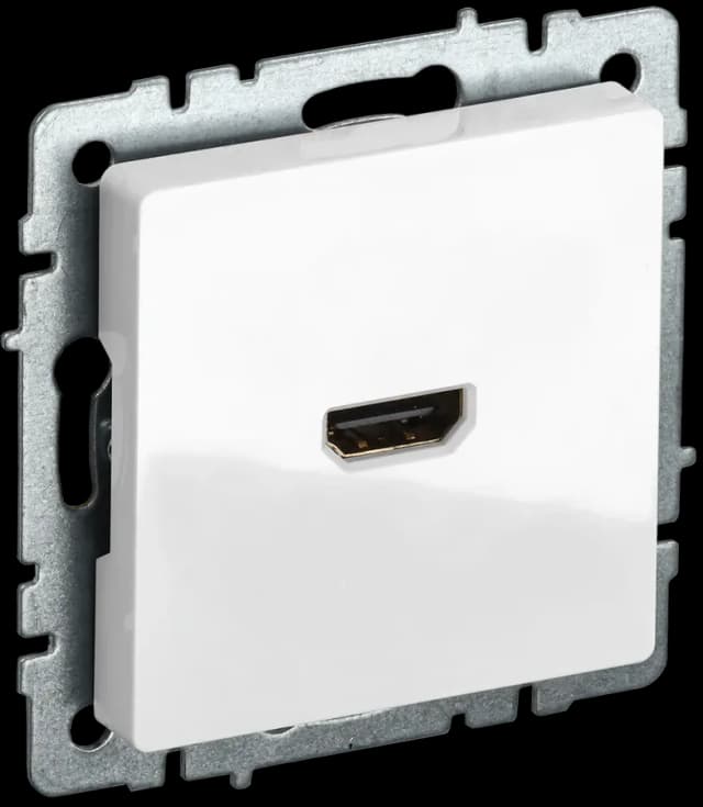Розетка HDMI IEK BRITE BR-H10-K01 (белый)
