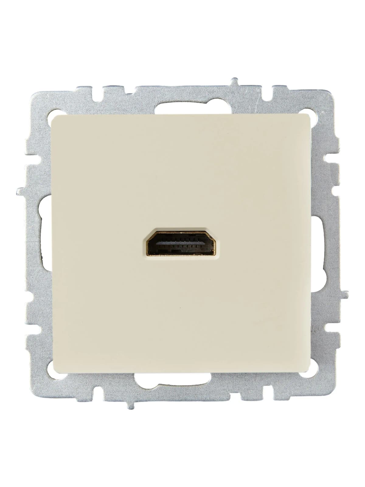 Розетка HDMI IEK BRITE BR-H10-K10 (бежевый), фото 2