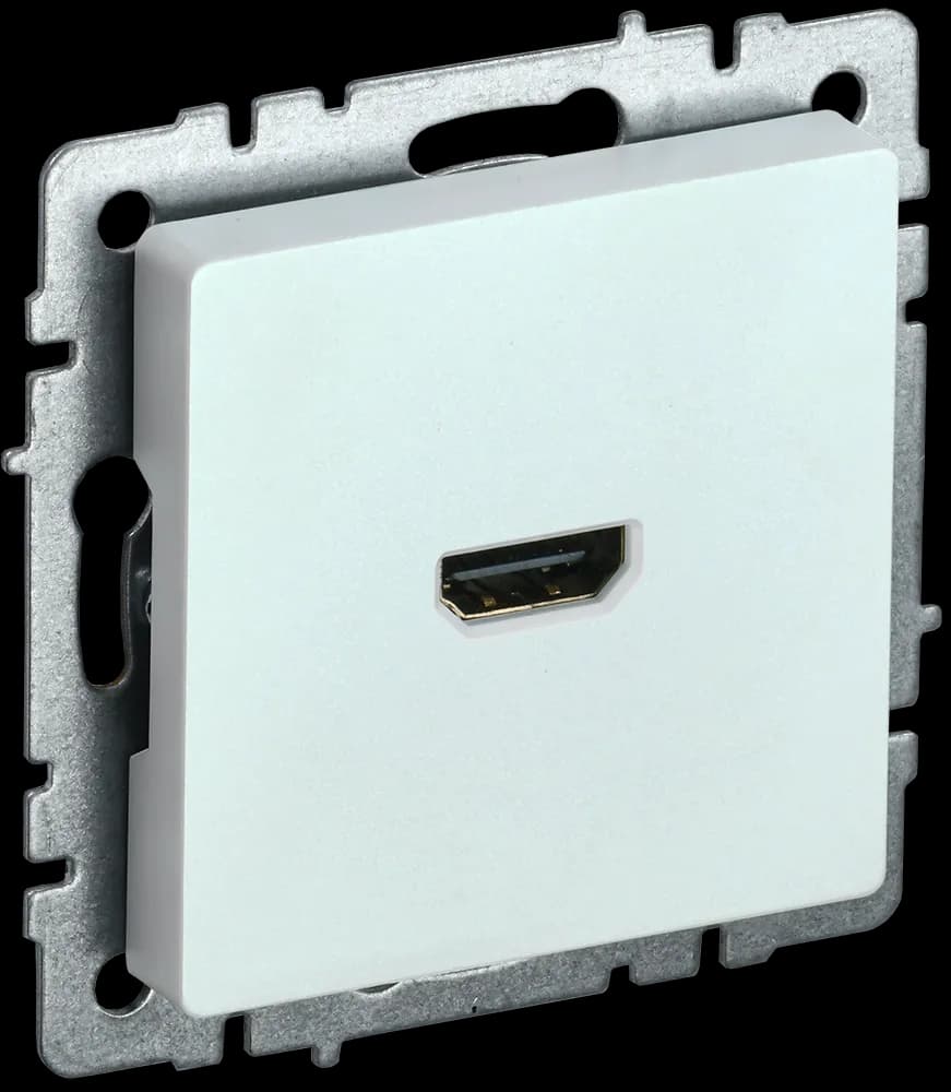 Розетка HDMI IEK BRITE BR-H10-K36 (жемчужный)