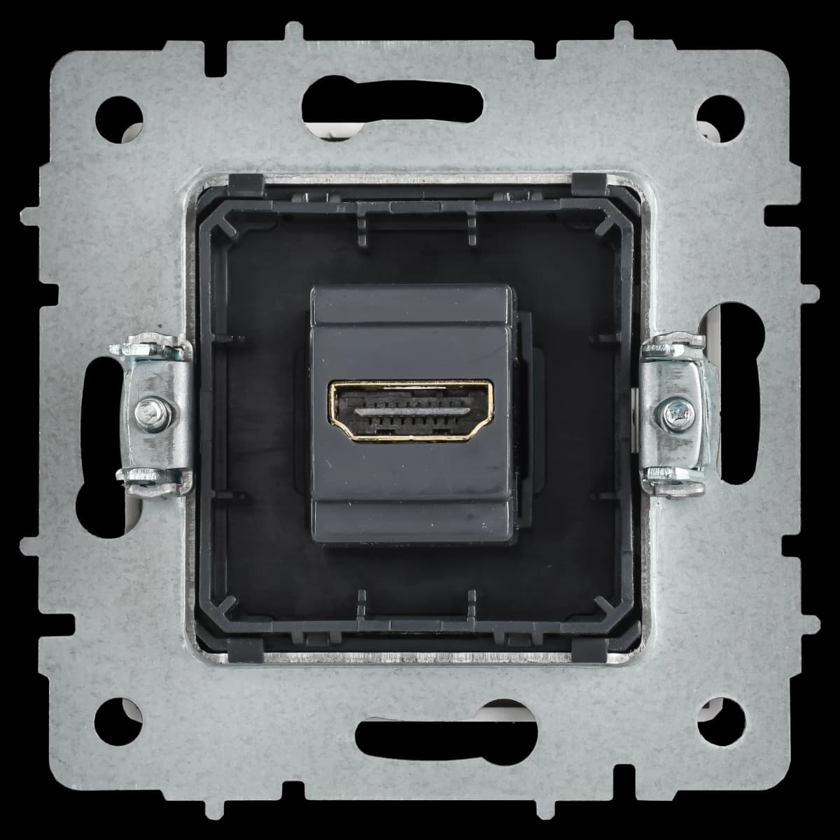Розетка HDMI IEK BRITE BR-H10-K91 (белый арктический), фото 3