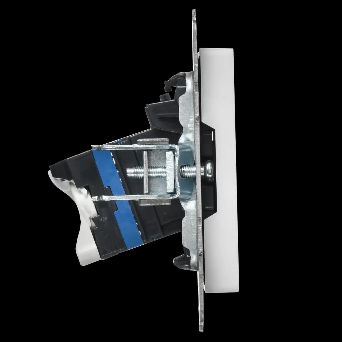 Розетка компьютерная IEK BRITE BR-K10-1-K91 (белый арктический), фото 3