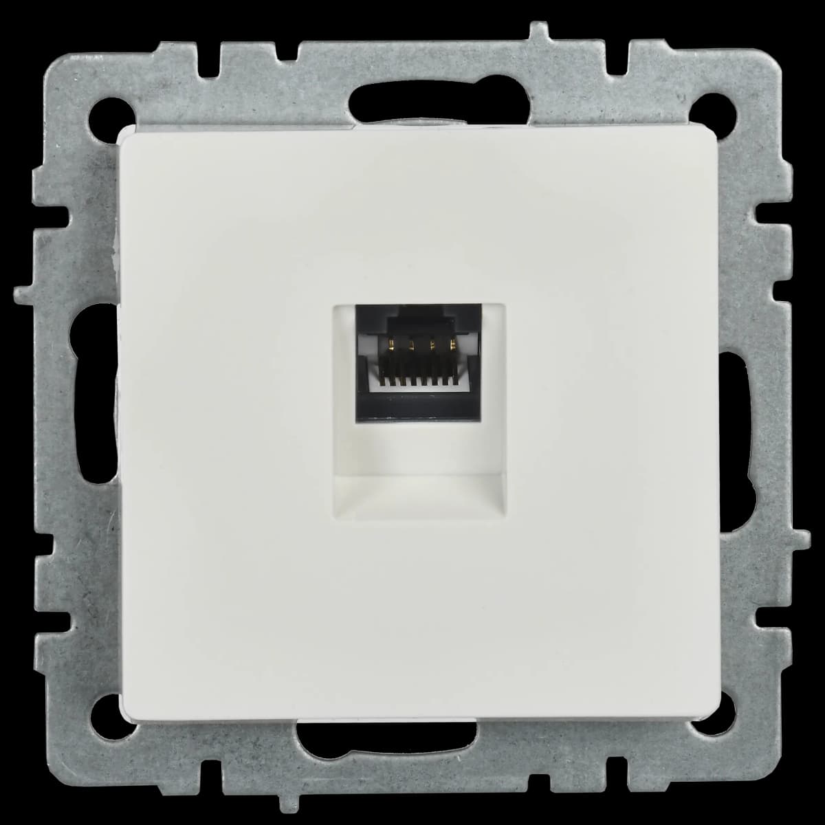Розетка компьютерная IEK BRITE BR-K10-2-K01 (белый), фото 4