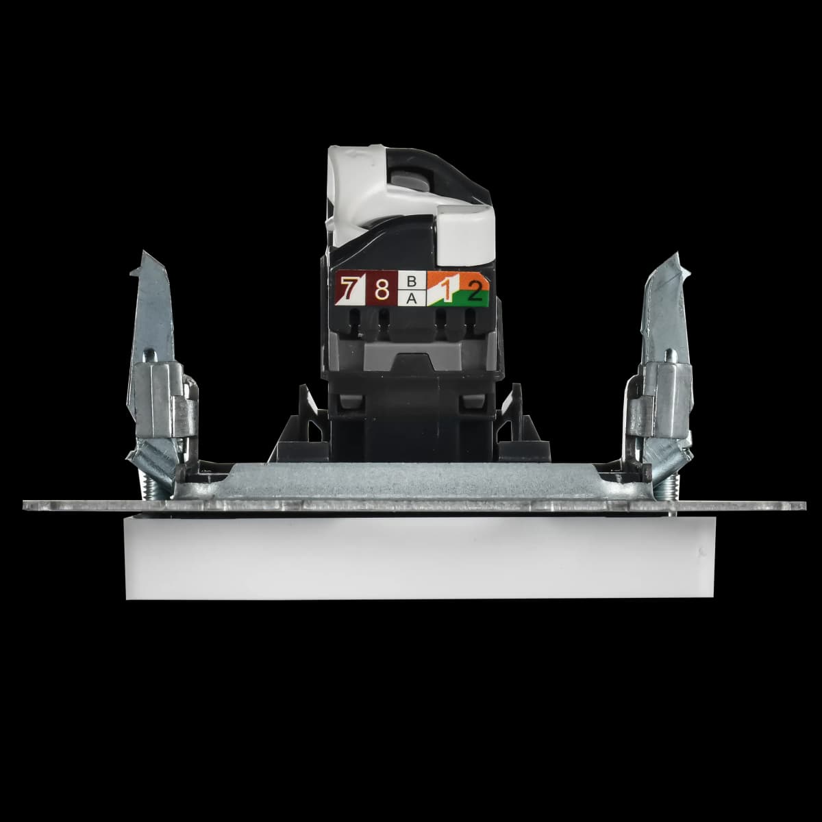 Розетка компьютерная IEK BRITE BR-K10-2-K91 (белый арктический), фото 4