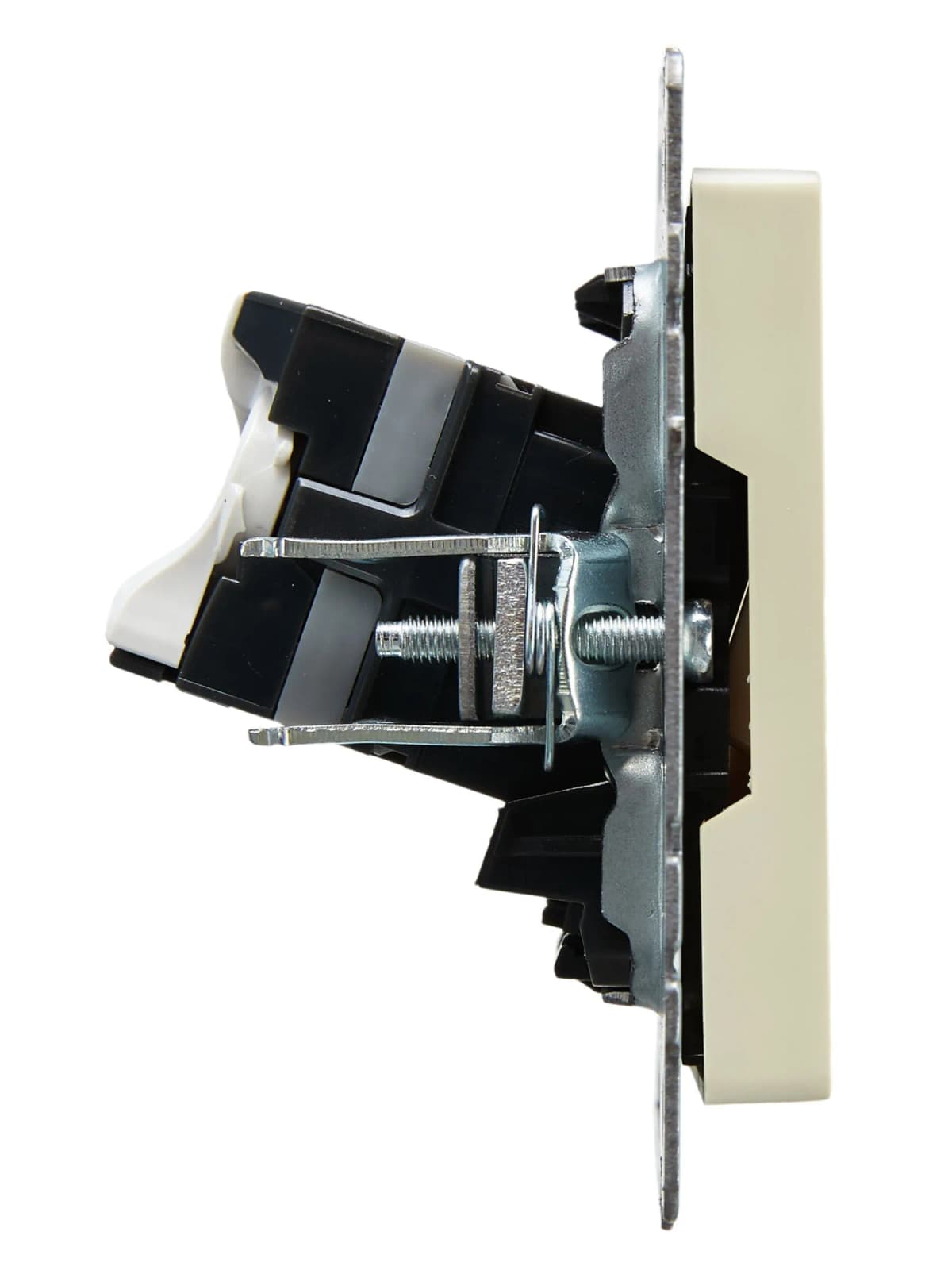 Розетка двойная компьютерная IEK BRITE BR-K20-1-K10 (бежевый), фото 3