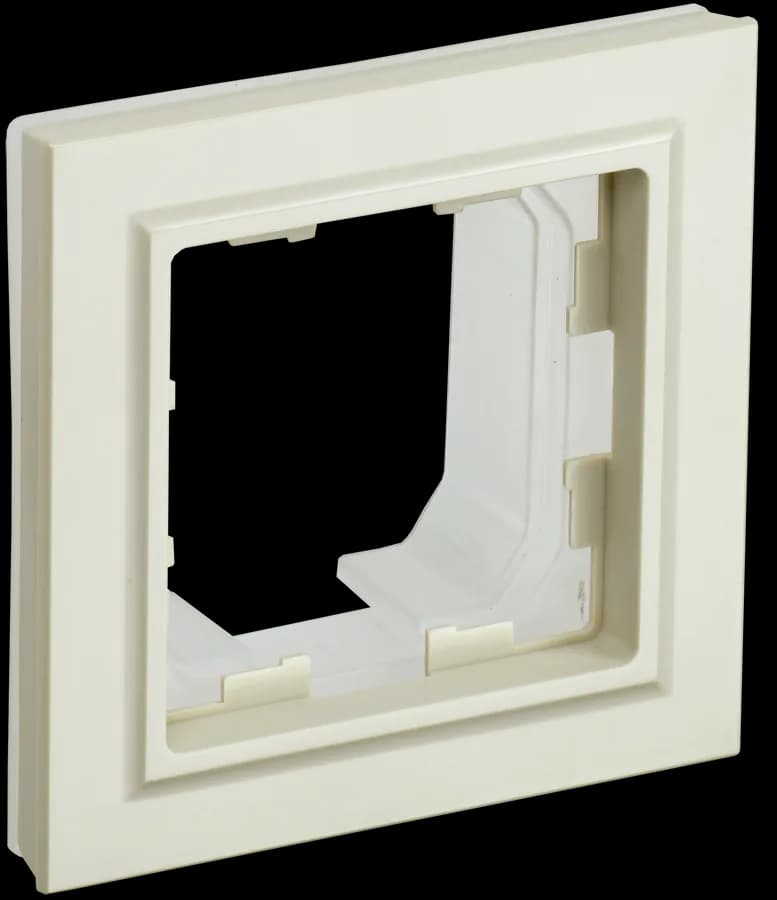 Рамка одноместная IEK BRITE BR-M12-44-K10 (бежевый)