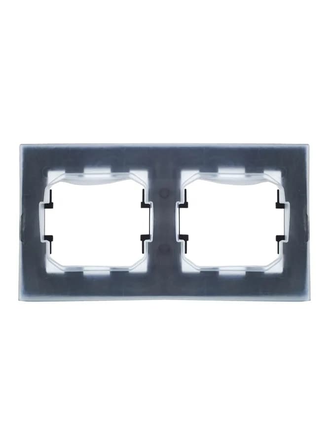 Рамка двухместная IEK BRITE BR-M22-44-K45 (бронза), фото 4