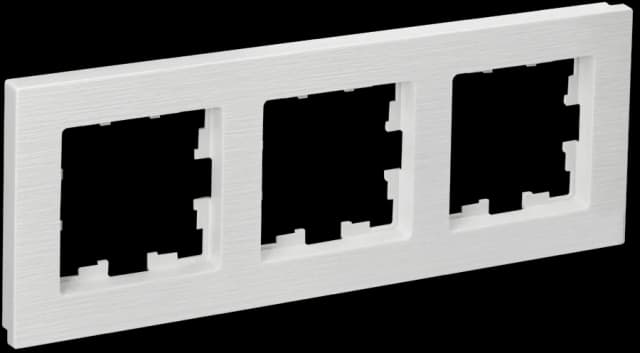 Рамка трёхместная IEK BRITE BR-M32-51-K01 (белый)