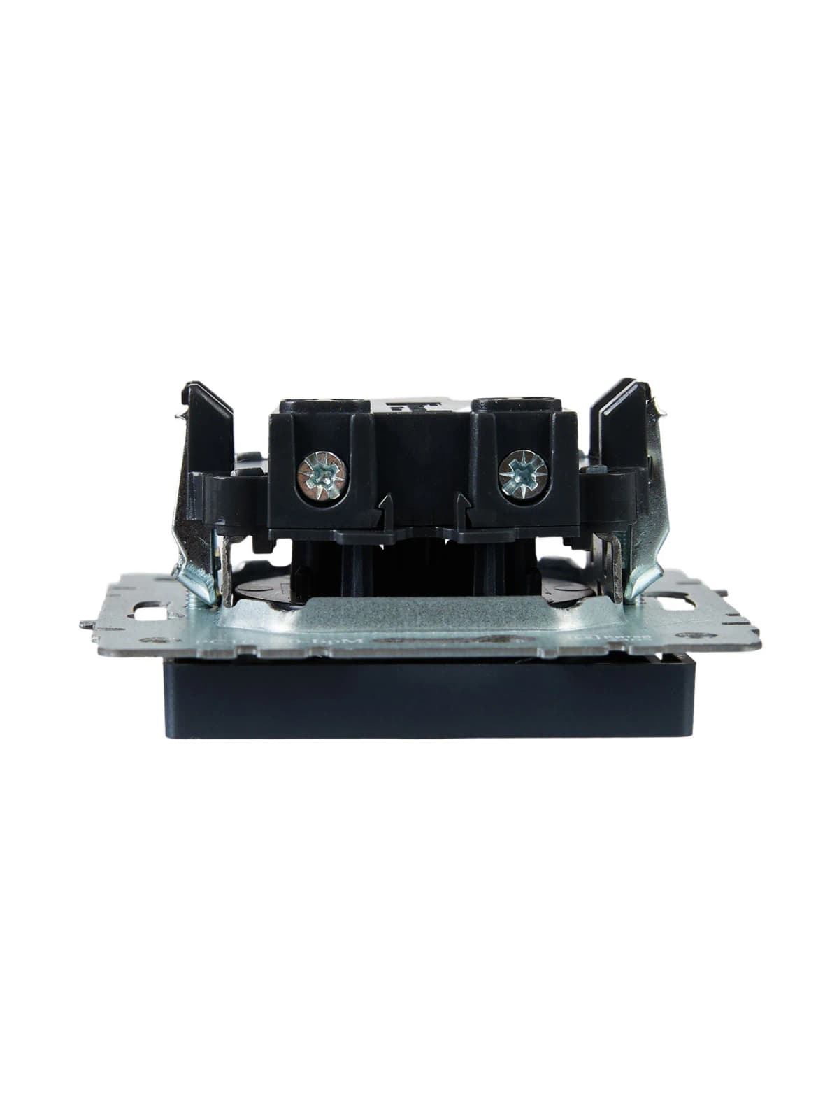 Розетка без заземления IEK BRITE BR-R10-10-K35 (маренго), фото 3
