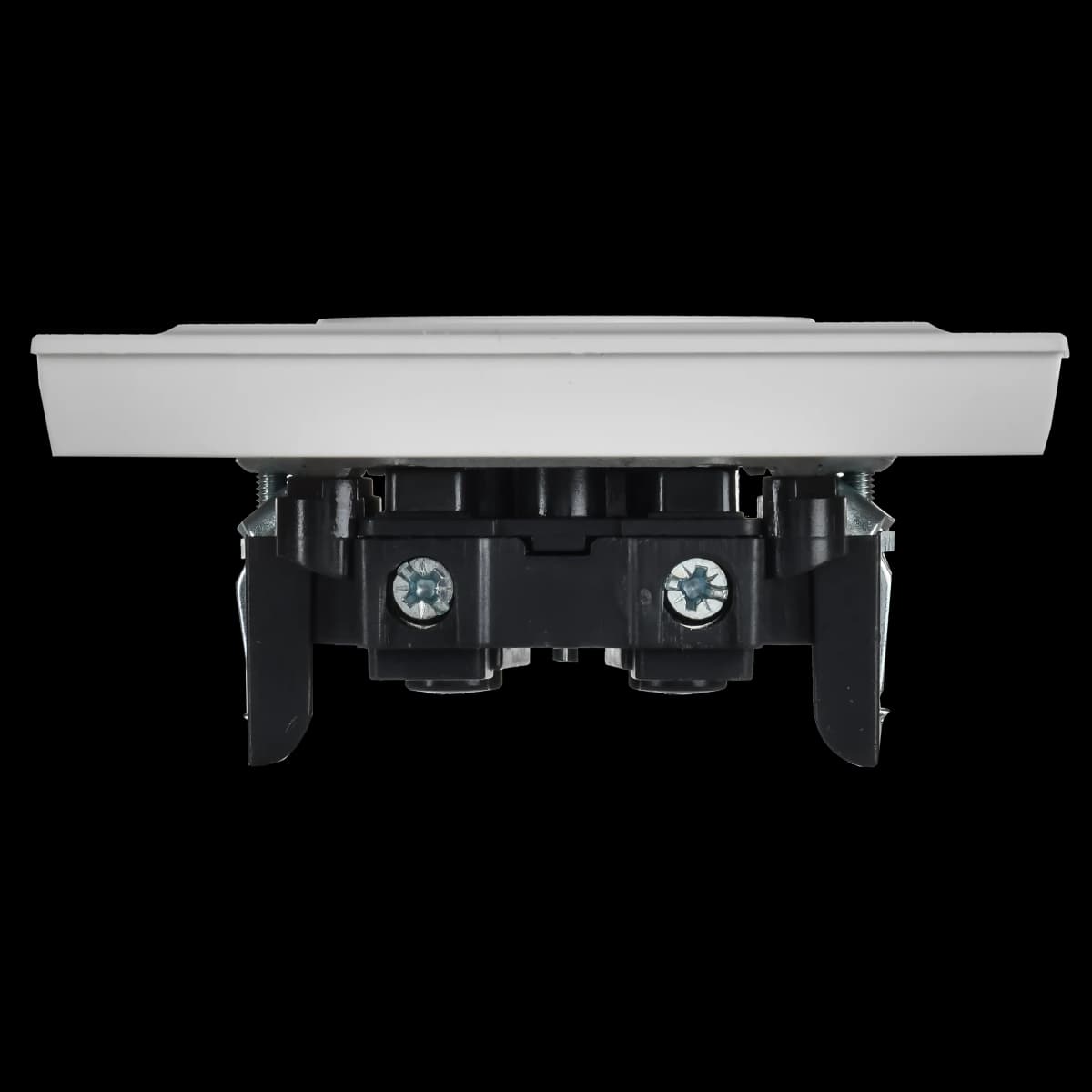 Розетка без заземления IEK BRITE BR-R10-10-K91-F (белый арктический), фото 3
