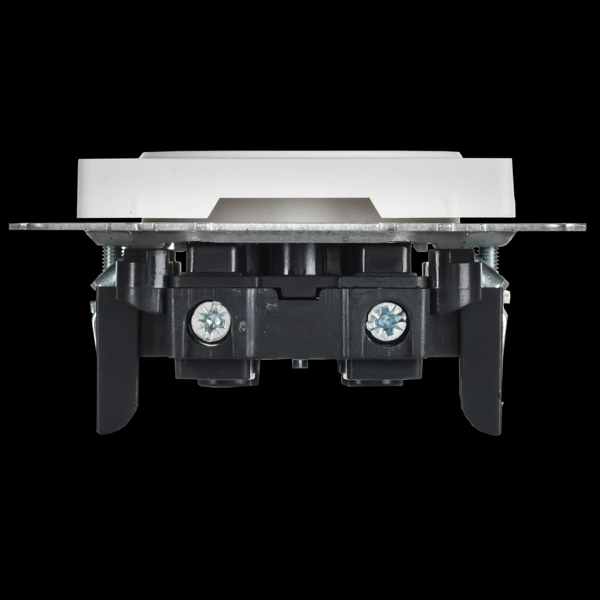 Розетка без заземления с защитными шторками IEK BRITE BR-R13-10-K91 (белый арктический), фото 4