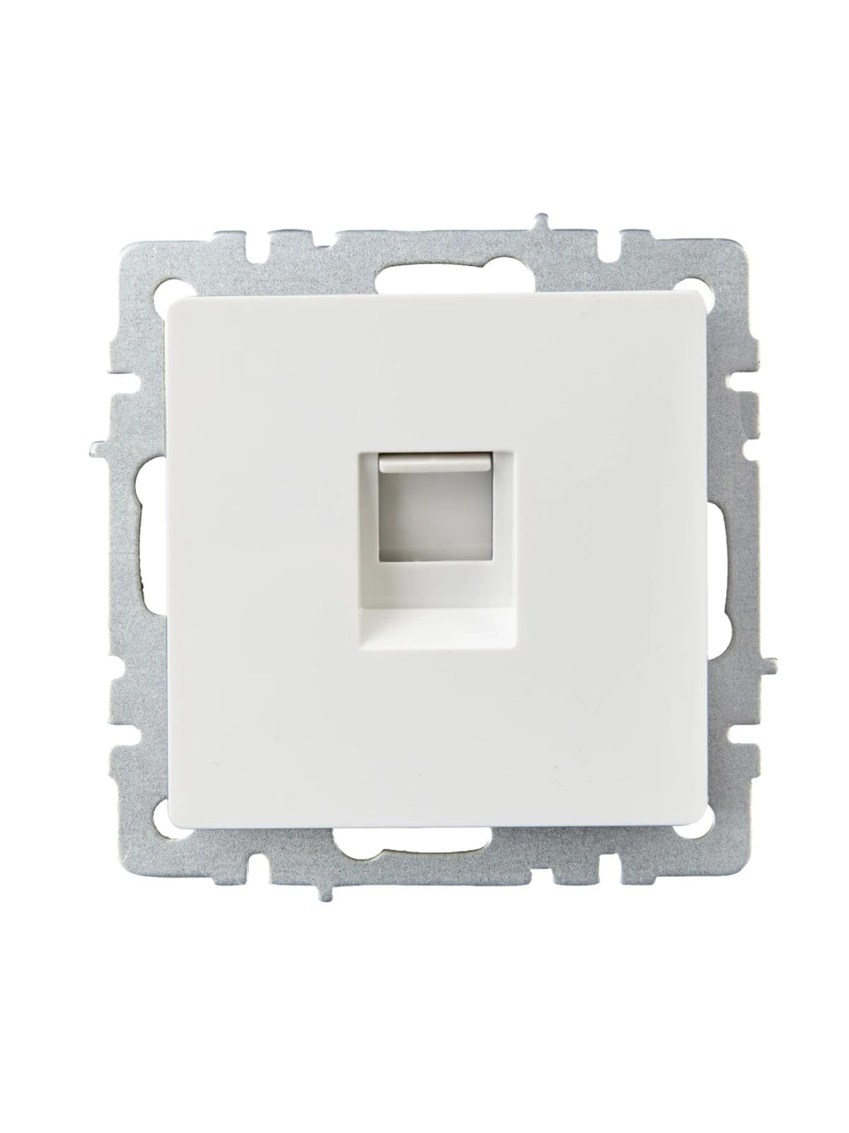 Розетка телефонная IEK BRITE BR-T10-K01 (белый), фото 4