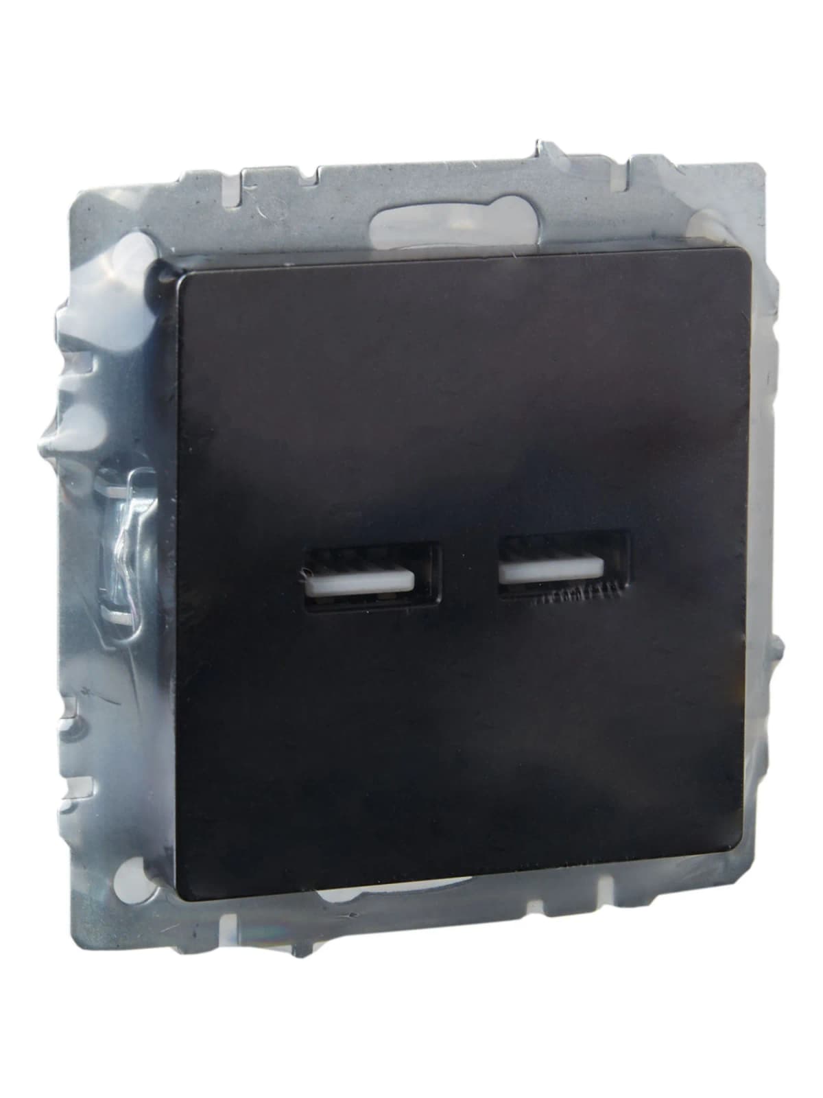 Розетка USB IEK BRITE BR-U21-D31-K02 (черный), фото 3