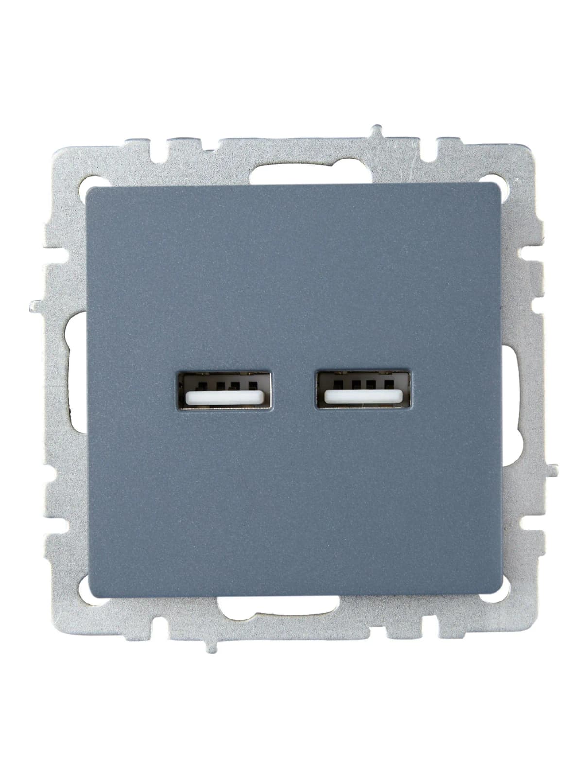 Розетка USB IEK BRITE BR-U21-D31-K35 (маренго), фото 3
