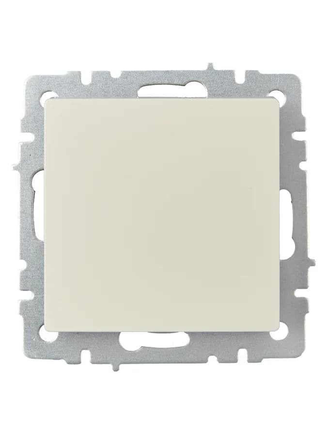 Выключатель 1-клавишный IEK BRITE BR-V10-0-10-K10 (бежевый), фото 2
