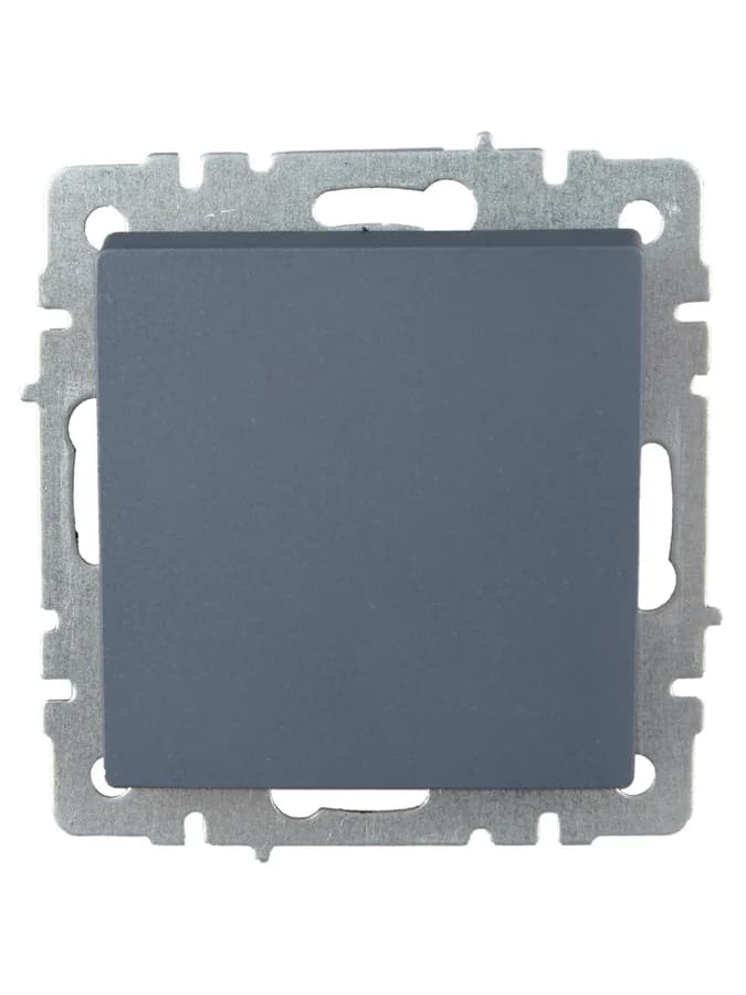 Выключатель 1-клавишный IEK BRITE BR-V10-0-10-K35 (маренго), фото 2