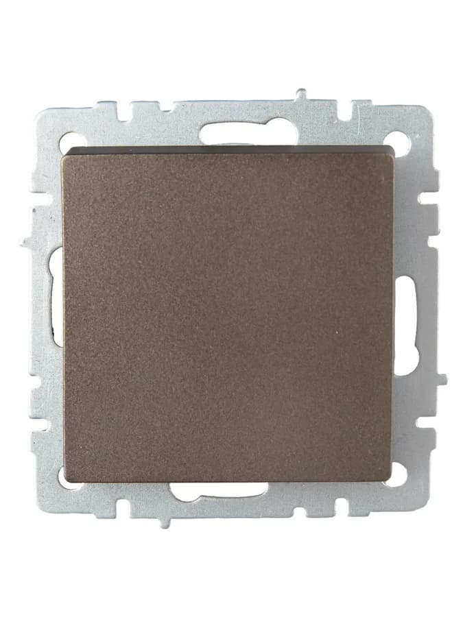 Выключатель 1-клавишный проходной IEK BRITE BR-V12-0-10-K45 (бронза), фото 2