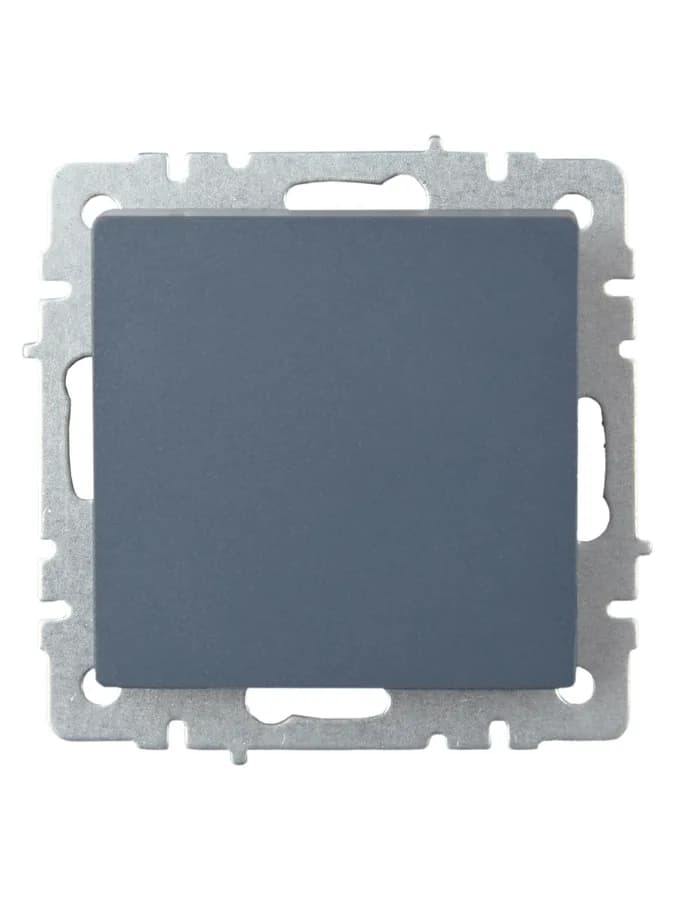 Выключатель 1-клавишный перекрестный IEK BRITE BR-V13-0-10-K35 (маренго), фото 2