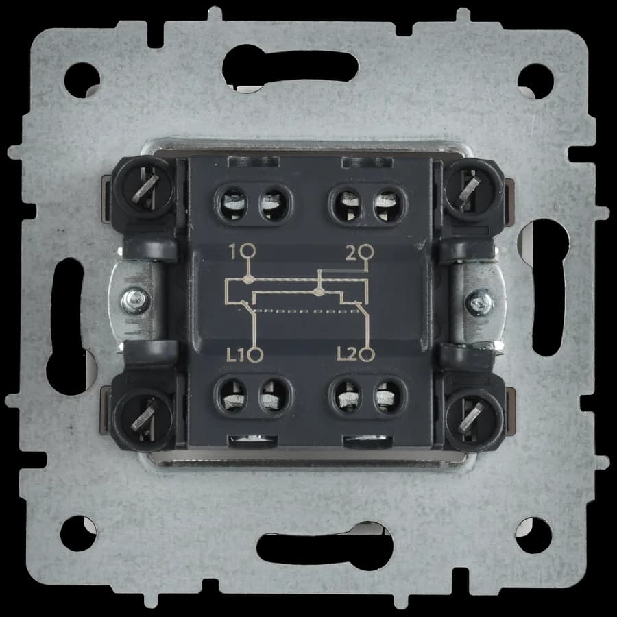 Выключатель 1-клавишный перекрестный IEK BRITE BR-V13-0-10-K91 (белый арктический), фото 4