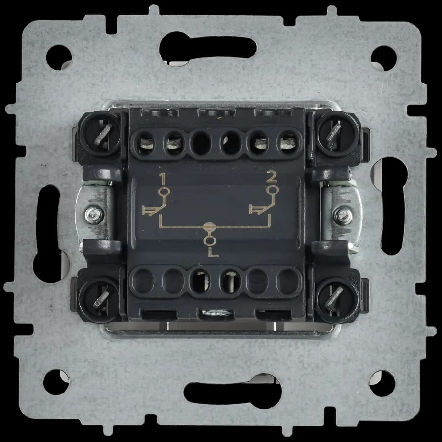 Выключатель 1-клавишный для жалюзи IEK BRITE BR-V15-0-10-K91 (белый арктический), фото 4