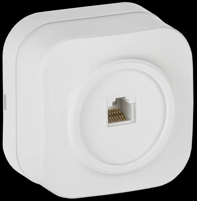 Розетка компьютерная IEK GLORY EKH10-K01M (белый)