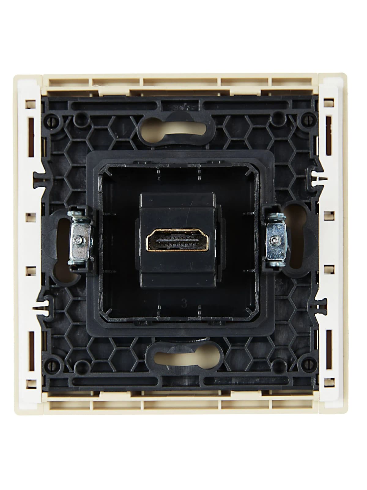 Розетка HDMI IEK FORTE&PIANO FP-H10-K10 (ваниль), фото 3