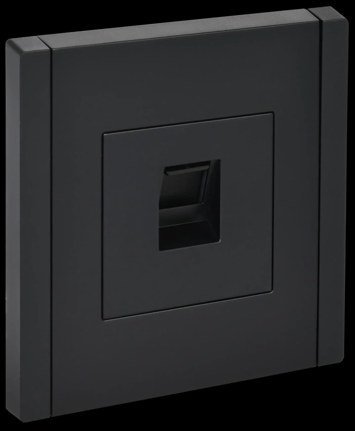 Розетка компьютерная IEK FORTE&PIANO FP-K10-1-K02 (черный)