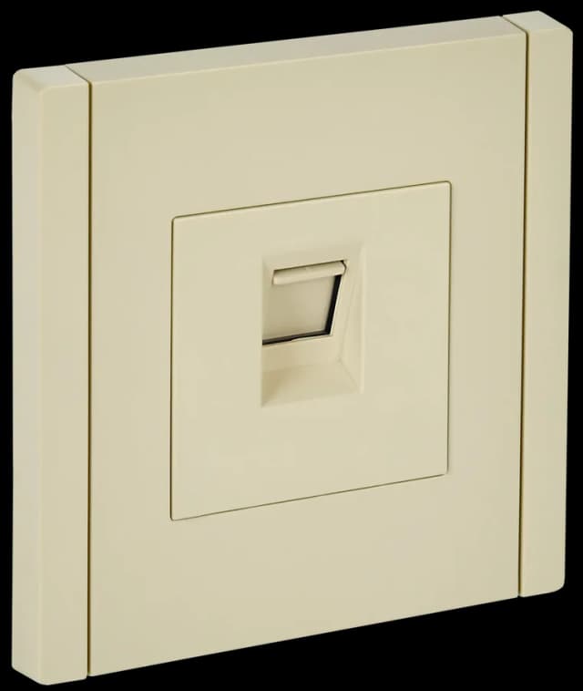 Розетка компьютерная IEK FORTE&PIANO FP-K10-2-K10 (ваниль)