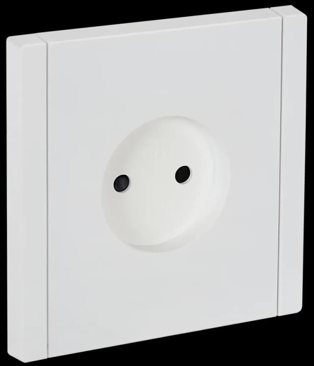 Розетка без заземления с защитными шторками IEK FORTE&PIANO FP-R13-10-K01 (белый)