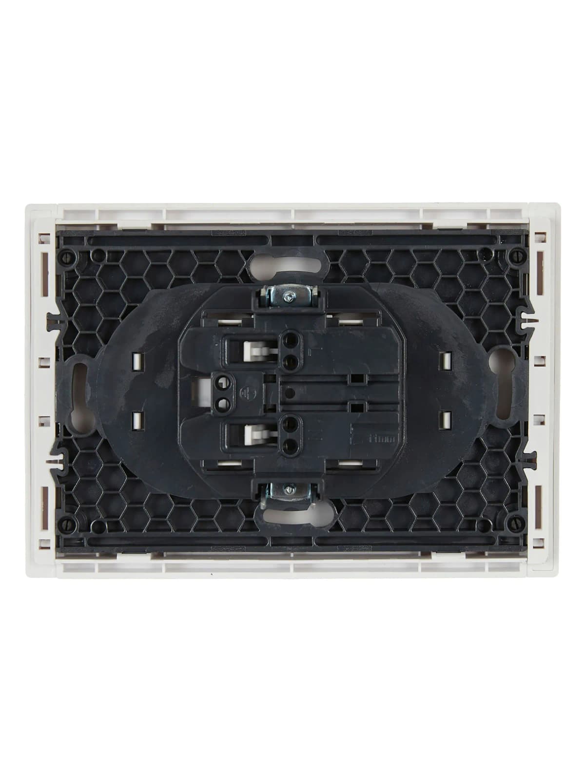 Розетка двойная без заземления с рамкой IEK FORTE&PIANO FP-R20-10-1-K01 (белый), фото 3