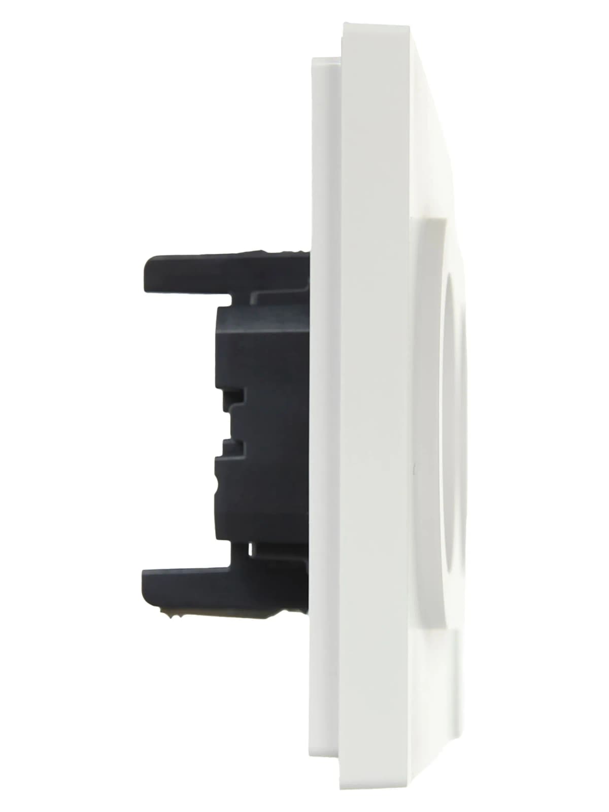 Розетка двойная без заземления с рамкой IEK FORTE&PIANO FP-R20-10-1-K01 (белый), фото 4