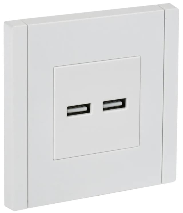 Розетка USB IEK FORTE&PIANO FP-U21-D31-K01 (белый)