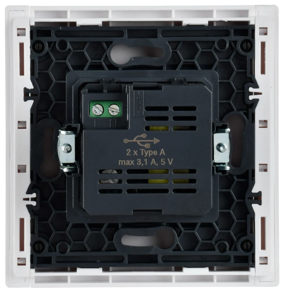 Розетка USB IEK FORTE&PIANO FP-U21-D31-K01 (белый), фото 3