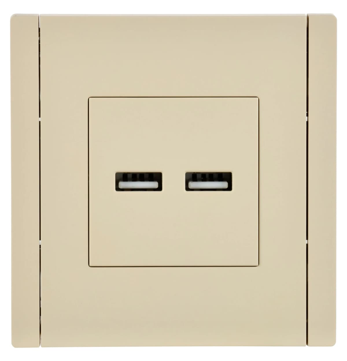 Розетка USB IEK FORTE&PIANO FP-U21-D31-K10 (ваниль), фото 2